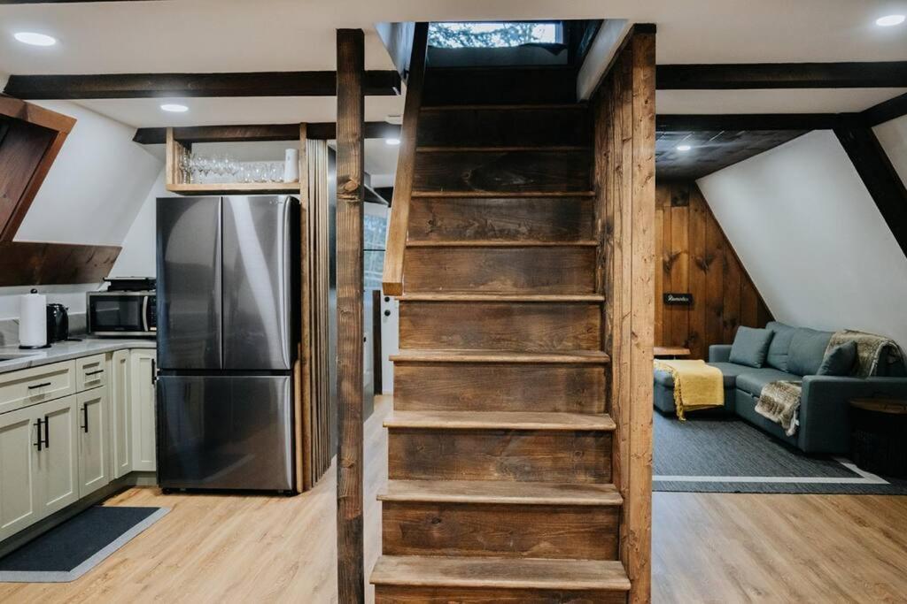 Вилла New! Cozy & Modern A-Frame In The Woods W/Hot Tub Tamworth Экстерьер фото